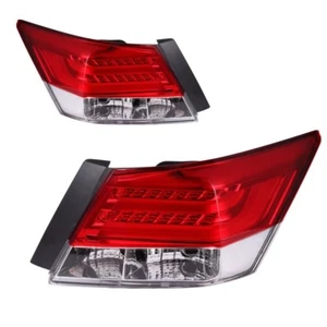 Par de luces traseras de freno LED rojas para Honda Accord 2008-2012 sedán de 4 puertas - Imagen 1 de 5