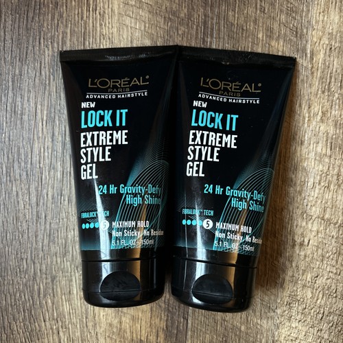 L'Oreal Paris Lock It Extreme Style Hair Gel Maximum Hold & High Shine