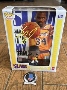 Shaquille O’Neal Autographed Funko Pop Hardwood Classic Beckett Witnessed Yellow - Picture 1 of 5