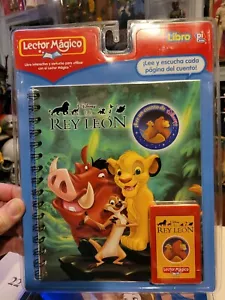 Lector Magico Disney El REY LEON Story Book Reader Rare NEW LION KING - Picture 1 of 6