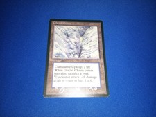 MTG Magic Glacial Chasm Signed Artist Proof x1 Ice Age Liz Danforth