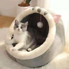 Pet Cat Igloo Bed  Warm Snug House Cat Dog Puppy Kitten Soft Cave  Washable Fast