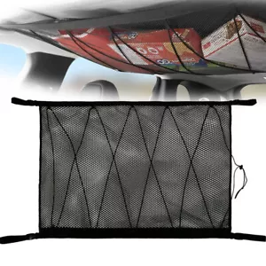 For Land Rover Accessories Car Roof Ceiling Storage Net Cargo Pocket Mesh Bag - Picture 1 of 10