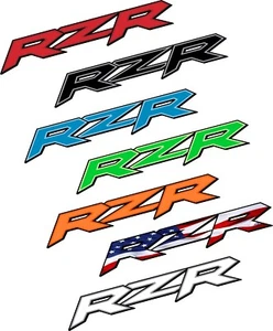 RZR Decal Graphic / Vinyl Adhesive Stickers / Replacement Graphic / Custom Color - Bild 1 von 7