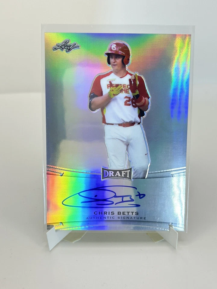 2015 Leaf Metal Draft Chris Betts #BA-CB1 Auto - Image 1 of 2