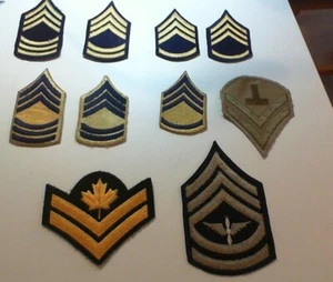 LOT OF 10 Military Patches - Picture 1 of 6
