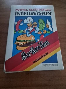 Burger Time Mattel Electronics Intellivision Spiel mit Ovp - Bild 1 von 3