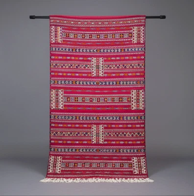 Traditioneller Berber Teppich aus Marokko – Handgewebt, Naturfarben, 240 × 180 c - Bild 1 von 4