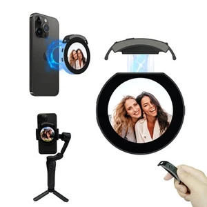 Vlog Selfie Monitor Screen, Magnetic Phone Vlog Selfie Monitor Screen Bluetoo... - Picture 1 of 8