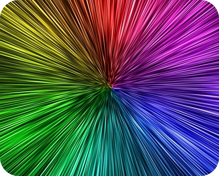 Alfombrilla de ratón para computadora/portátil con patrón "teñido de corbata" Foto 1 de 1