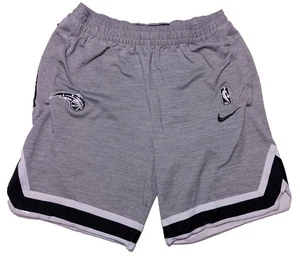 NIKE Orlando Magic NBA Workout Practice Shorts Gray Large L - Picture 1 of 6