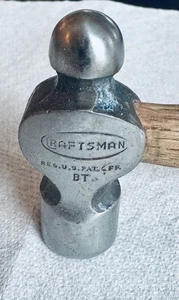 Vintage 1936-1938 Craftsman (BT) Kugelhammer Vlchek New Britain Werkzeug OEM Griff - Bild 1 von 4