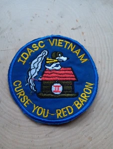 PATCH , VIETNAM PATCH Snoopy IDASC USAF PATCH , USAF PATCH , S5 - Bild 1 von 2