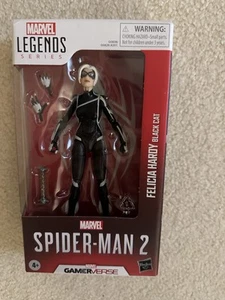 2025 Marvel GamerVerse Spider-Man 2 Legends BLACK CAT 6" Scale Hasbro Opened - Picture 1 of 1