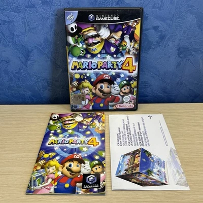 Mario Party 4 Nintendo Gamecube COMPLETO Versione ITA Italiano Game Cube - Immagine 1 di 4