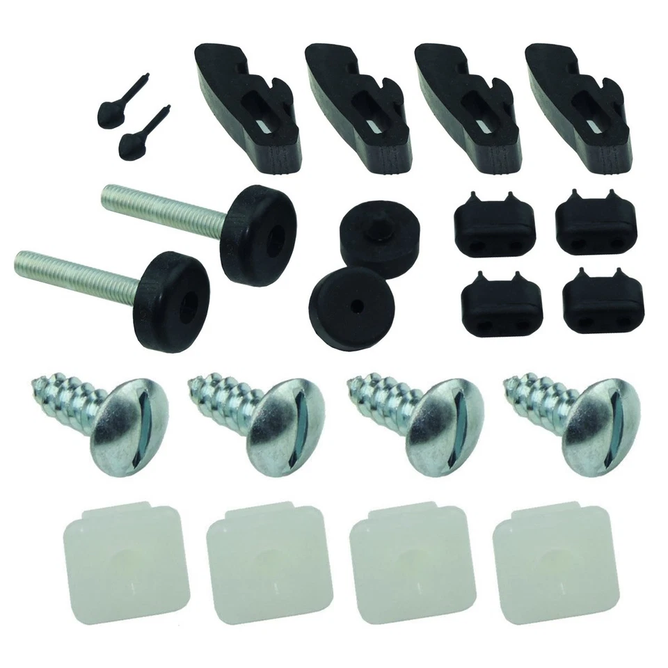 Tope de tope de goma Parachoques Capó Puerta de guardabarros 1967-77 Chevrolet 22pc Foto 1 de 4