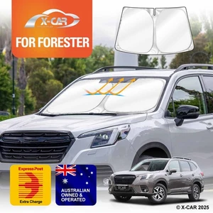 Car Windshield Sun Shade for Subaru Forester 2018-24 Foldable UV Block Visor - Picture 1 of 9