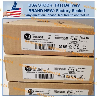 1746-NO8I /A Surplus Sealed 1746-NO8I /A SLC500 Analog Current Output Module 1pc - Image 1 of 3