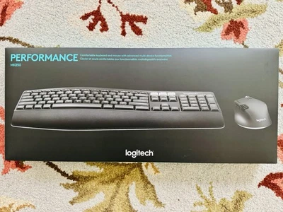 Logitech MK850 Performance Wireless Keyboard Mouse Combo Unifying USB Brand New - Image 1 of 4
