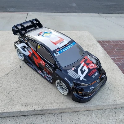 200mm 1/10 Custom Print GR COROLLA Rally 4Tec-2 DC10 YD2 HPI MST TT02 Body Only - Image 1 of 4