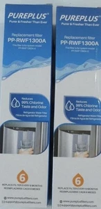 (2) Two Pureplus PP-RWF1300A Replacement Refrigerator Water Filter LG, Kenmore - Picture 1 of 1