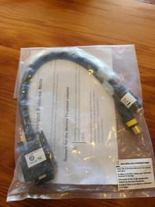 Matrox TV-output CBL (HD15 to Composite & S-video) Model CAB-HD15-TVF ( NEW ) - Picture 1 of 4