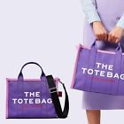 Marc Jacobs The Tote Colorblock Purple Bag Traveller Shoulder Hand Crossbody