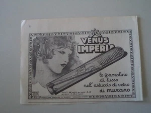 advertising Pubblicità 1928 SPAZZOLINO VENUS IMPERIA - Photo 1/1