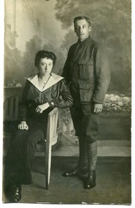CPA - Carte Postale - Photo - Portrait d'un couple (M7876) - Picture 1 of 2