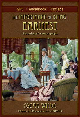 The Importance of Being Earnest - Unabridged MP3 CD Audiobook in DVD case - Image 1 of 4