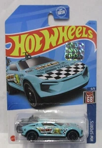 HOT WHEELS TREASURE HUNT 2023 FACTORY SEALED SET RISE 'N CLIMB TEAL HW SPORTS E1 - Picture 1 of 2
