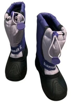 KAMIK Kaboom Boots Youth Children’s Sz 12 WATERPROOF SNOW - Image 1 of 4