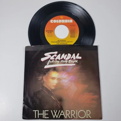 Patty Smyth "The Warrior" Scandal 45 Vg+ Tested Columbia Picture Sleeve  - Image 1 of 4