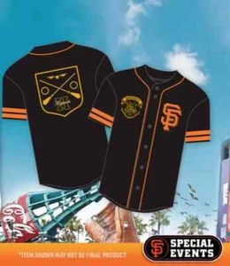 San Francisco Giants 2024 Harry Potter Hogwarts SGA Jersey 8/19/2024 LARGE L - Picture 1 of 1
