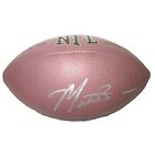 Montee Ball Denver Broncos NFL Signed Football Wisconsin Badgers Autograph Proof