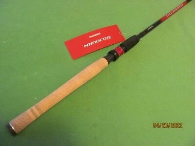 1) SHIMANO SOJOURN 6' 6" POWER MEDIUM HEAVY ACTION FAST SPINNING ROD. - Image 1 of 4