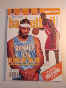 March 2004 Beckett Basketball Collector Magazine Lebron James VG/NM