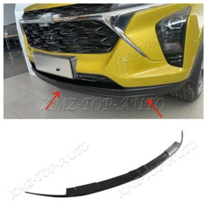 For 2023-2025 Chevrolet Trax ABS Carbon Front Bumper Molding Trim Strip Cover 1P - Picture 1 of 6