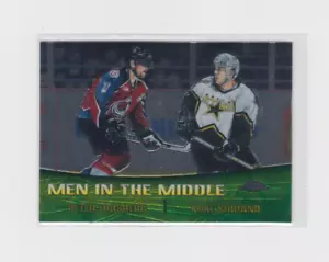 00/01 Topps Chrome Peter Forsberg - Mike Modano Men in the Middle card #TC5 - Picture 1 of 2