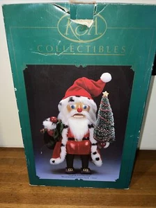 ksa collectibles nutcracker santa singing and dancing musical Santa Claus Figure - Picture 1 of 6