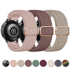 Elastic Braided Strap For Samsung Galaxy Watch 4 5 Pro 45mm Band For Galaxy Watc - Picture 1 of 111