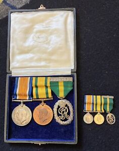 6 UK World War 1 Victory Medals George V