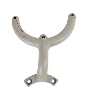 Vintage 36” C Shaped Ceiling Fan Blade Brackets White Hunter 73183 Circle - Image 1 of 4