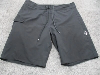 Volcom Mod Tech Boardies Shorts/Boardies 34 W34 Black Beach Pool Swim - Image 1 of 4