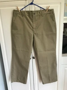 Pre-Owned Men's Carhartt Twill Pants size 42x30 Tan Color - Imagen 1 de 5