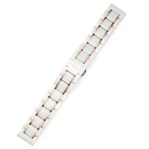 Ceramic Watch Band Bracelet Quick Release Stainless Steel Strap Premium 14-24mm - Picture 1 of 25