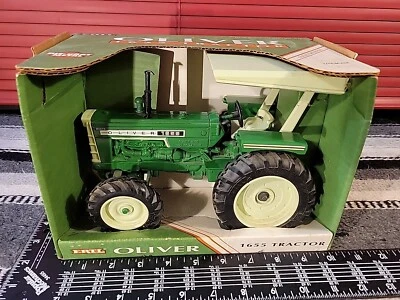 Ertl Oliver 1655 w/FWA 1/16 Diecast Farm Tractor Replica Collectible - Image 1 of 4