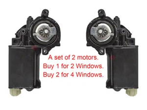 Window Motor Set for 1976-82 Corvette 1976-81 Camaro Firebird Chevy & GMC Trucks - Picture 1 of 12