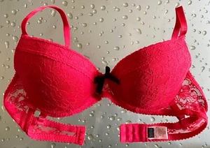 Rampage Intimates Red Push Up Bra Size 34B - Picture 1 of 4
