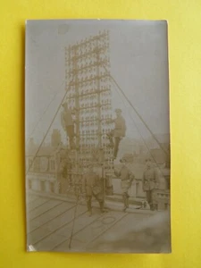 Alte 1. WK Foto AK Soldaten Funk- Fernmeldetechnik? - Bild 1 von 2